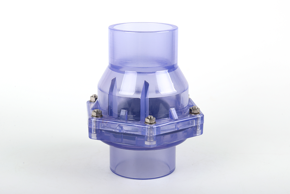 长汀透明翻板式止回阀